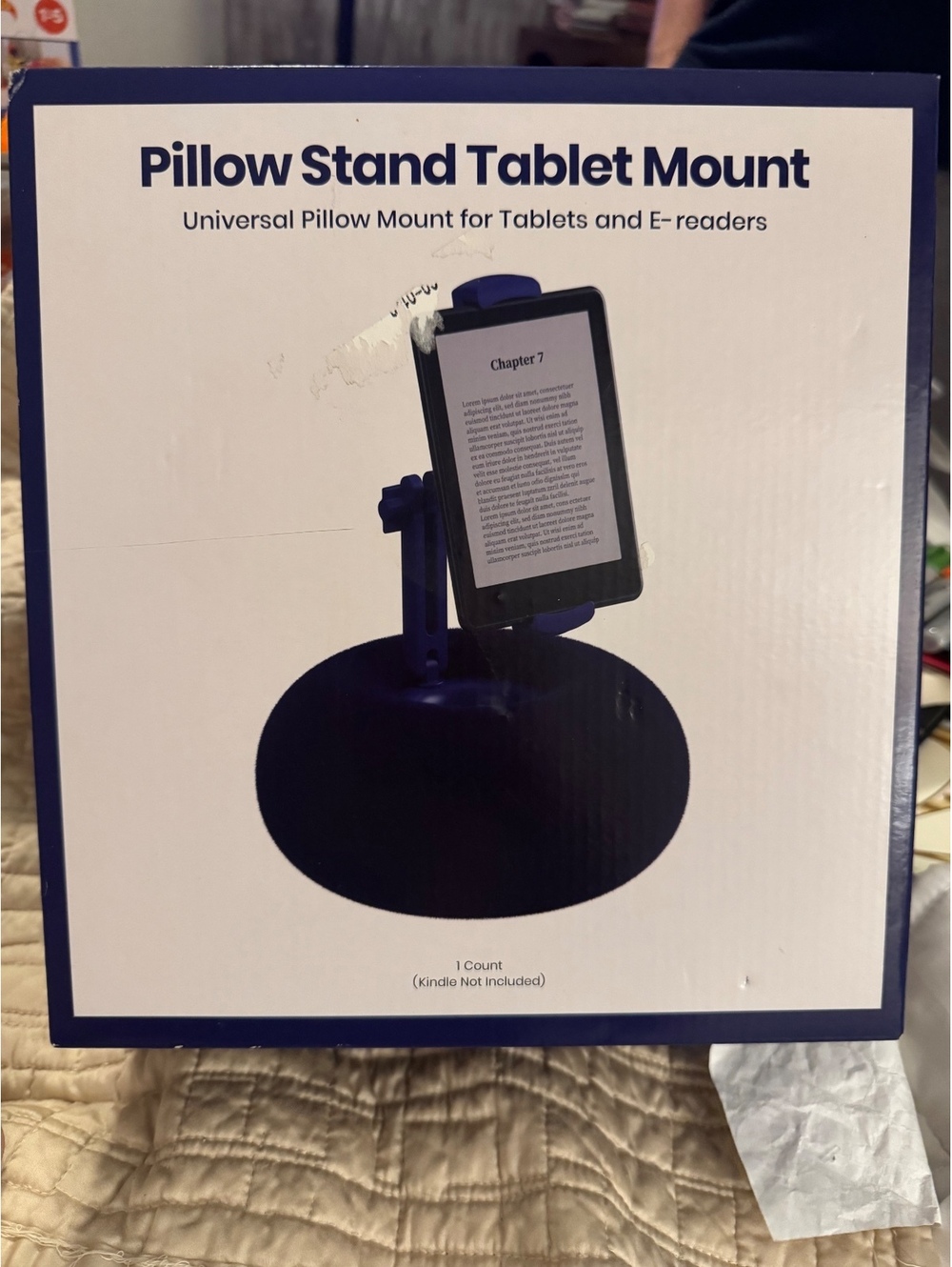 Pillow Stand Tablet Mount - Universal Pillow Mount for Tablets and E-readers